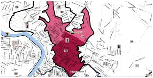 old-monongalia-county-executive-committee-district-1 The former Monongalia County Executive Committee District 1 grouped Precinct 13 and 16 together.